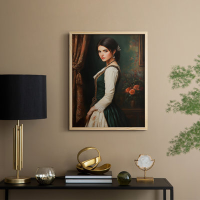 Reproduction encadrée WOMEN Series CCxx - bois massif