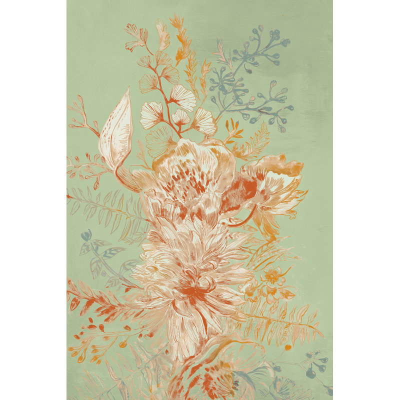 Imprimé Garden Senses II, H 36 po x l 24 po, Non, Toile tendue