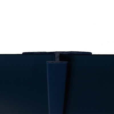 1.22" x 96" Wall Paneling in Black
