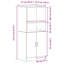 Kitchen Cabinet 57X41.5X131.5 Cm Engineered Wood-2091373347