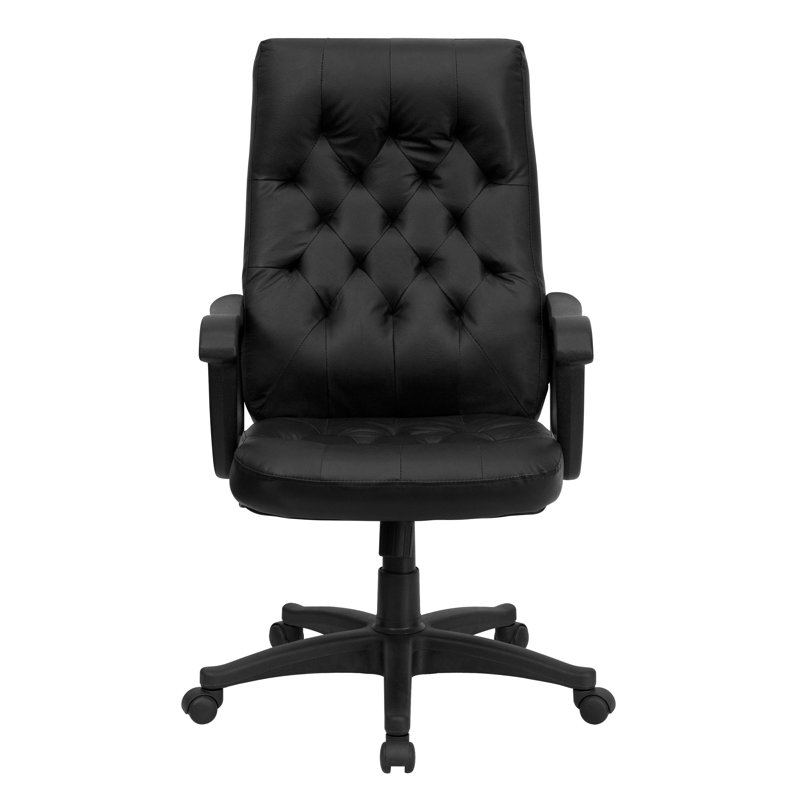 Fauteuil De Direction En Cuir à Dossier Haut Traditional