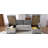 111.8" Sectional Sofa Pull-out Sofa Bed Versatile Sofa Sleeper with Large Storage Space,Two USB Ports and Two Cup Holders for Living Room-853310073