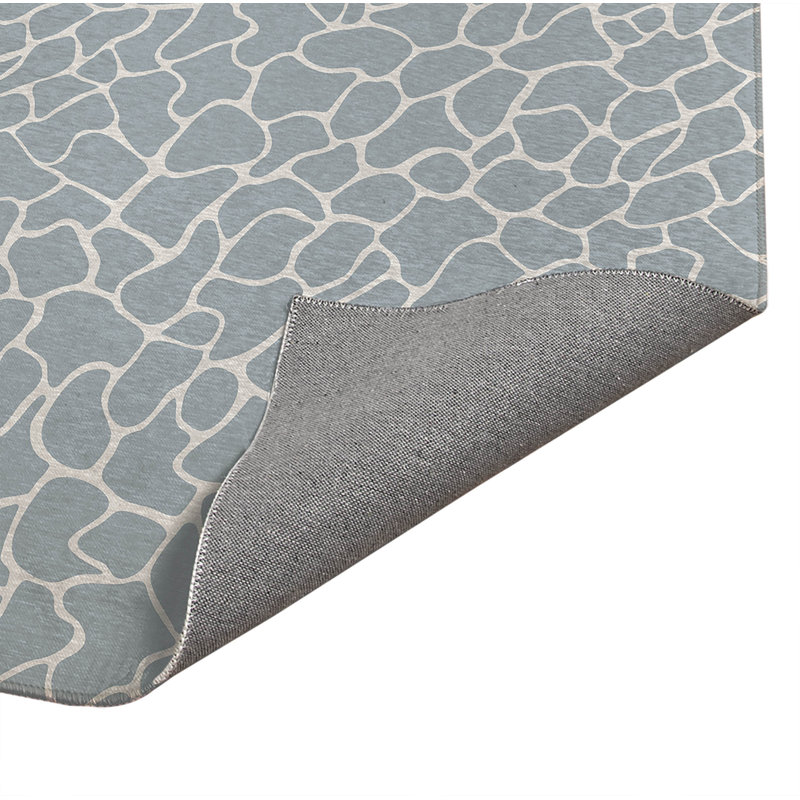 Paillasson Patch Play, L 24 po x L 36 po, Bleu ardoise