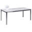 Teodora Rectangular Glass Outdoor Dining Table - 180 cm W 90 cm D-1125530685