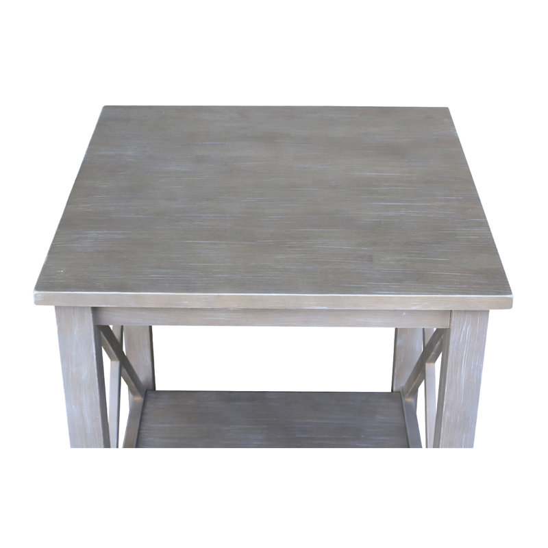 Rossitano Solid Wood End Table