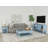Kishia Blue Rectangular Coffee Table-152868521