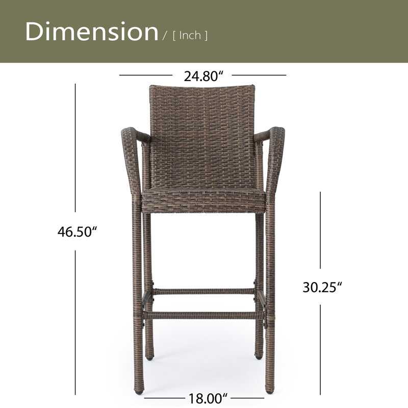 Tabouret de bar, Brun