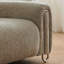 Canapé rétro en chenille Mid-Century