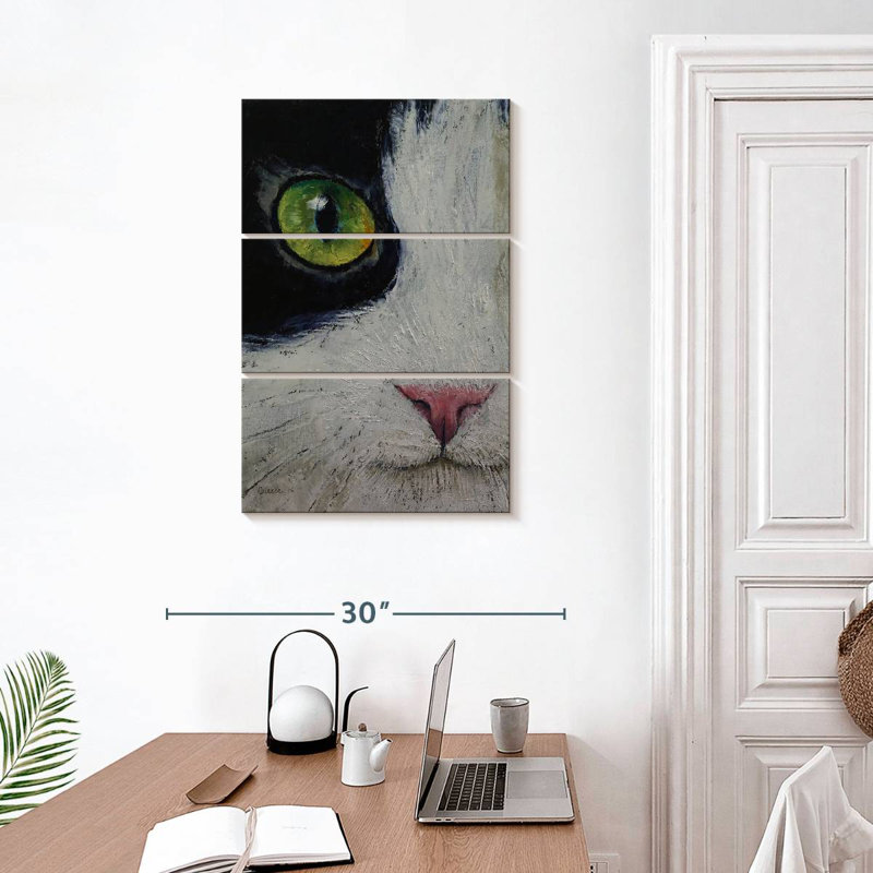 Brampt Japanese Bobtail Cat, 32" H x 20" W