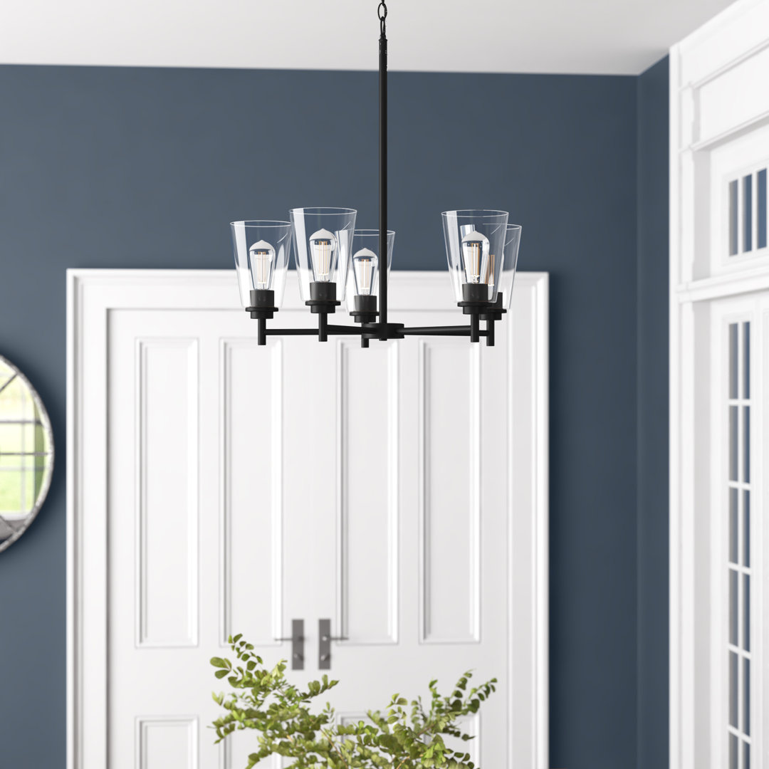 5 - Light Dimmable Classic / Traditional Chandelier Gracie Oaks