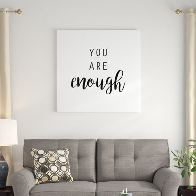 Quotable III by Anna Hambly - Wrapped Canvas Print