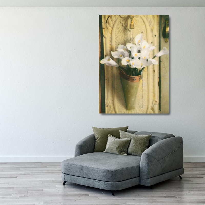 Calla Lilies MCG-A554, H 39 po x l 28 po