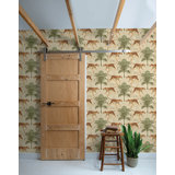 Tommy Bahama Tiger And Tree Peel And Stick Wallpaper Roll