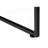 Bookcase, Bookshelf,Etagere, 3 Tier, 60"H, Office, Bedroom, Laminate, Black Metal, Contemporary, Modern-1525021543