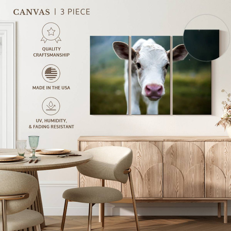 Brampt Small Cow, 32" H x 50" W
