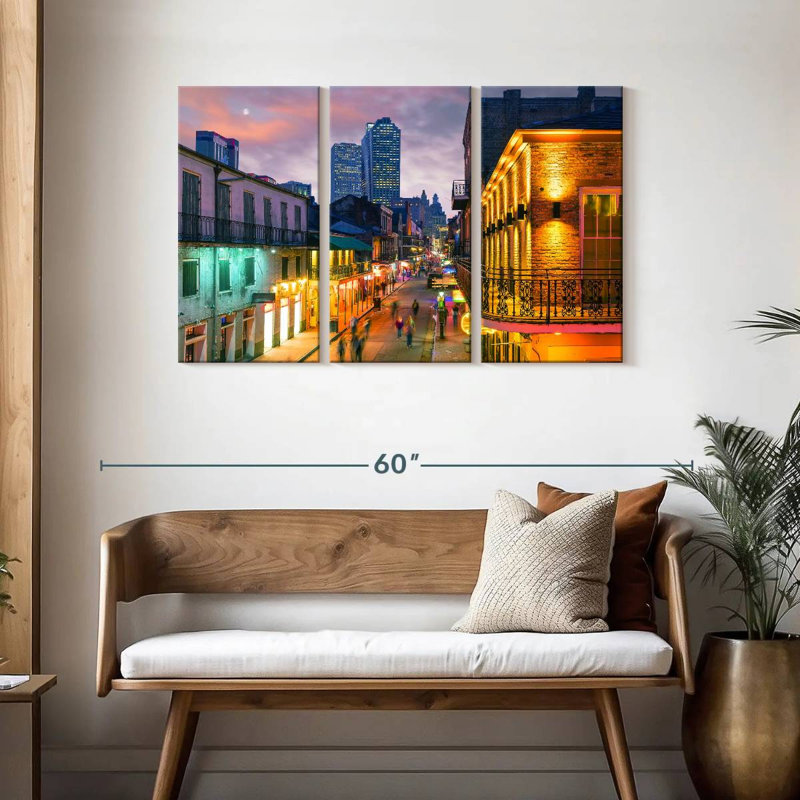 Nicci French Quarter Evening Glow, H 28 po x l 45 po
