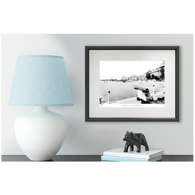 Aberdovey, The Harbour 1901 - Single Picture Frame Print, 45cm H x 60cm W x 2.3cm D