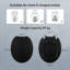 Toilet Seat, Soft Close WC Seat with Strong Hinge Ideal for Standard Toilet-80049359