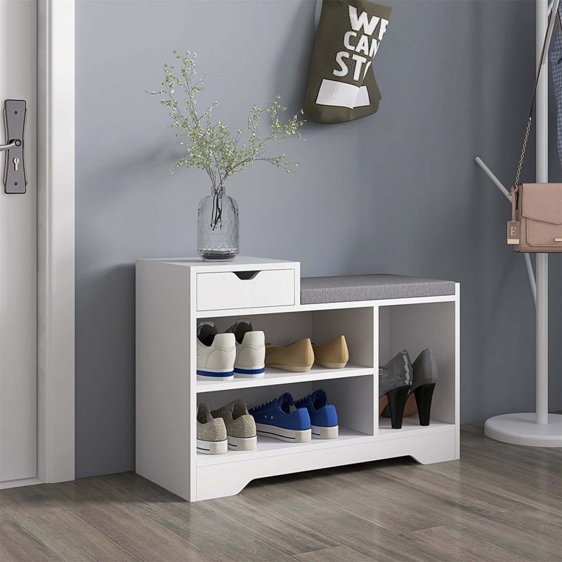 5 Pair Shoe Storage Bench