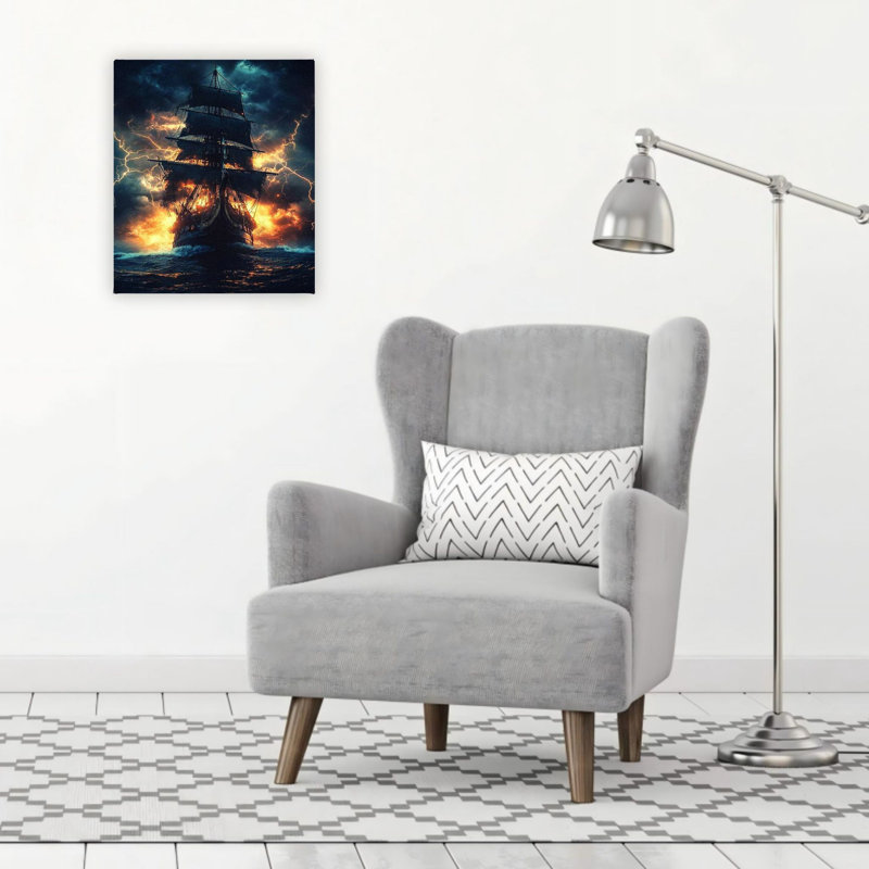Art nautique sur toile 20 "x 24"