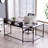L-Shape Corner Writing Desk with with Monitor Stand-571814838