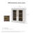 Mercer41 Evers Acrylic Storage Cabinet, Sideboard Buffet Cabinet With Storage-1110263571