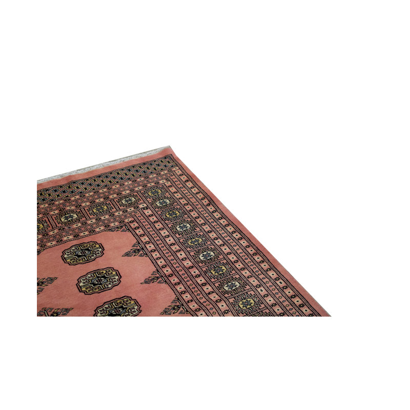 Hand-Knotted High-Quality Rust/Brown Area Rug