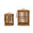 Handwoven Rattan Lidded Baskets