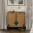 Modern Storage Cabinet With Geometric Pattern