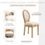 Chaise d'appoint Patino Linen Upholstere-698631622