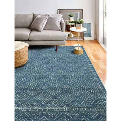 Wool Geometric Indoor Rug