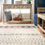 Tapis beige à motif géométrique Paylag-1590246624