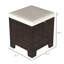 Ensemble de 2 repose-pieds d'extérieur beige-1634659258