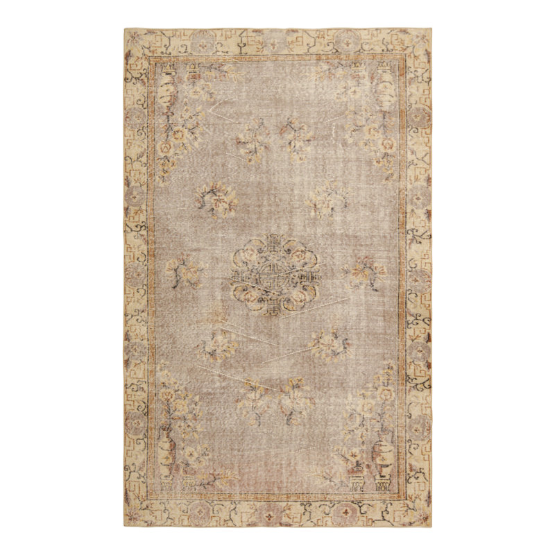One-of-a-Kind 5’4x8’10 Hand Knotted Area Rug