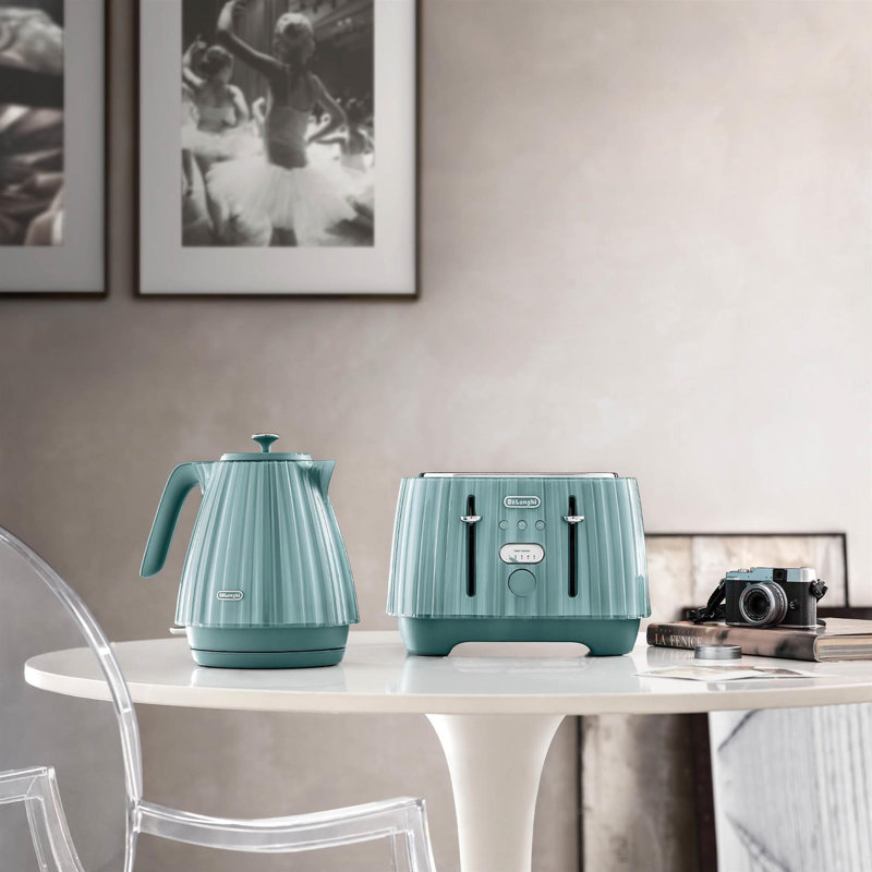 De'longhi 1.7L Ballerina Kettle Laguna Green