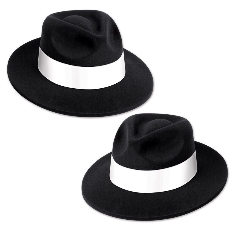 Velours noir avec bande