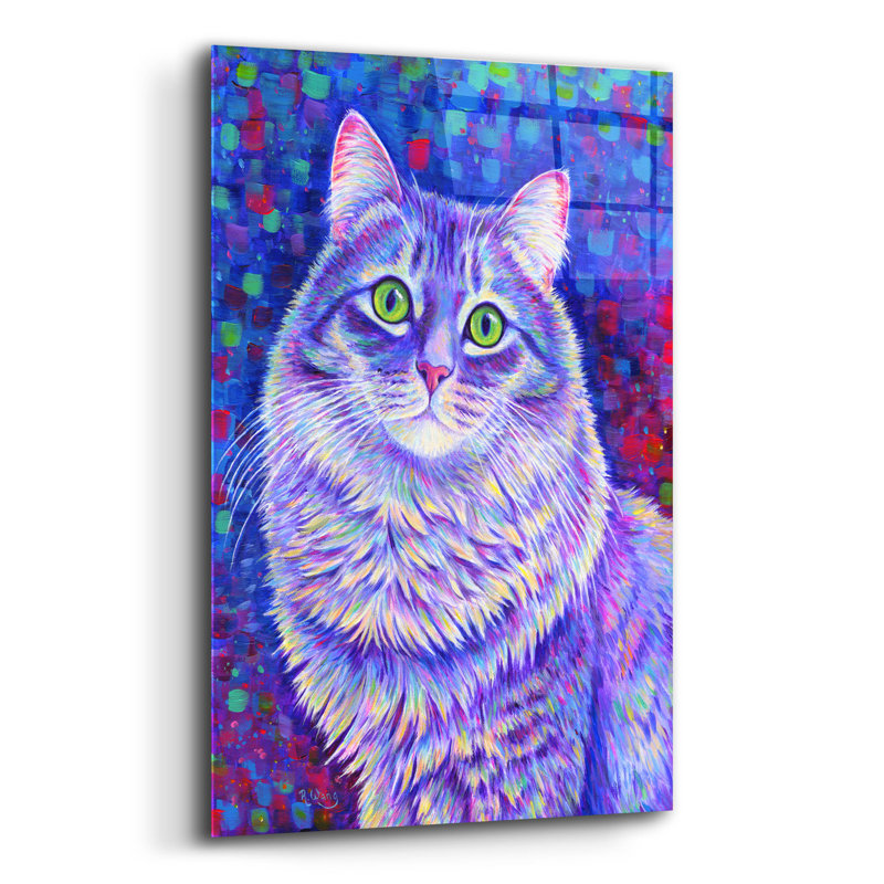"Iridescence" par Rebecca Wang Art, H 24 po x l 16 po x P 0,2 po