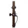 Copper Creek Handleset with Single Cylinder Deadbolt and Door Knob and Colonial Rosette