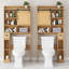 Armoire de rangement au-dessus de la toilette