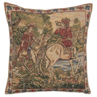 Medieval Cotton Blend Pillow Cover