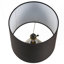 Ensemble de 2 lampes de table en céramique 2 tons noir / doré