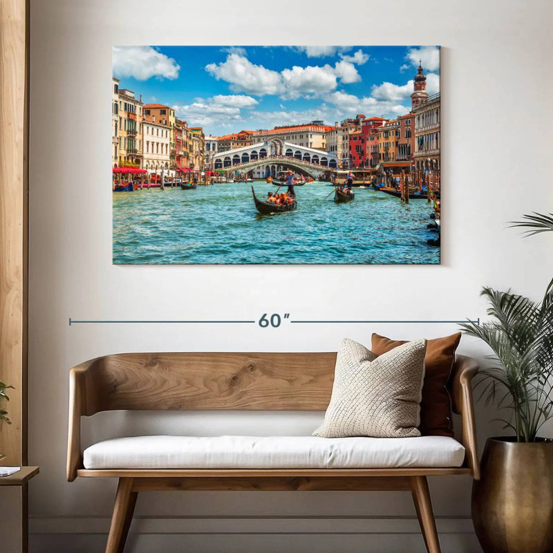 Balades en gondole Kavia Grand Canal, H 32 po x l 48 po
