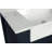 Farmington 60" Double Vanity With Premium Carrara Natural Marble Top, 2 Colors, Pre Assembled-739010214