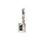 Baton 1 Light Crystal LED Wall Sconce-1193822400