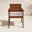 Chaise de patio en bois Alyisa