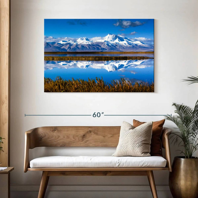 Alvord Naimona'nyi et lac Manasarovar, H 30 po x l 45 po