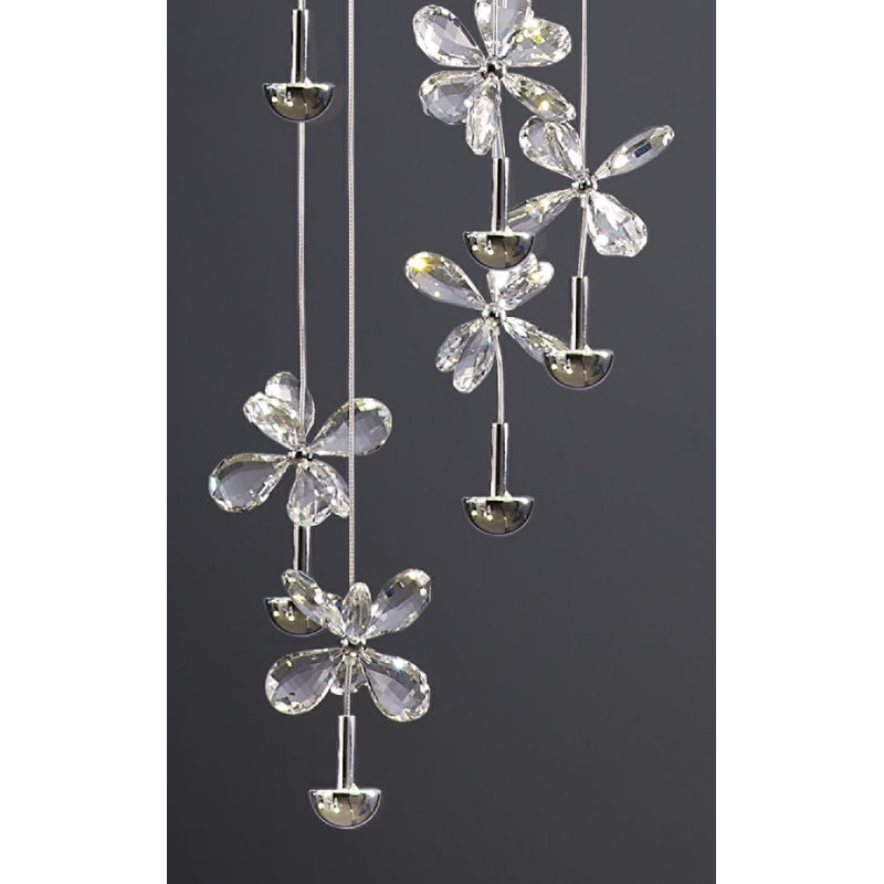 20 - Light Polished Chrome LED Pendant