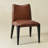 21" Wide Modern No Assembly Top-grain Genuine Leather Upholstered Dining Chair (Set of 2)-982343444-975791173