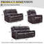 Ensemble de salon inclinable 3 pièces Emony-109200487