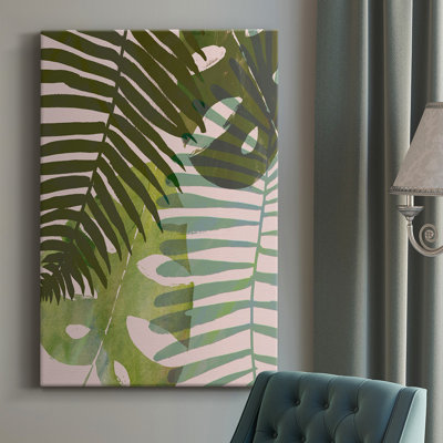 Tropical Tangle I - peinture sur toile tendue